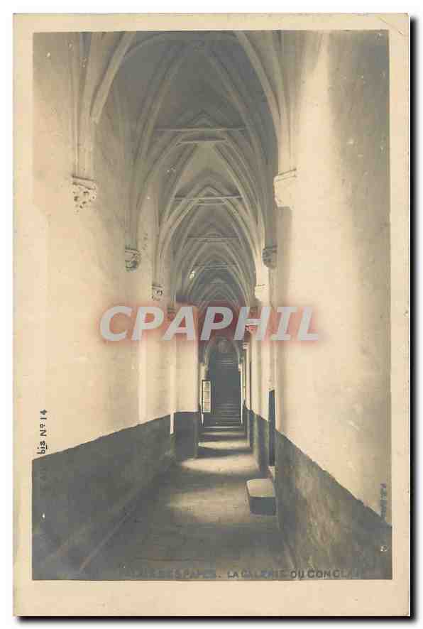 Les Espaces. La Galerie du Conclau — CPA bis N°14