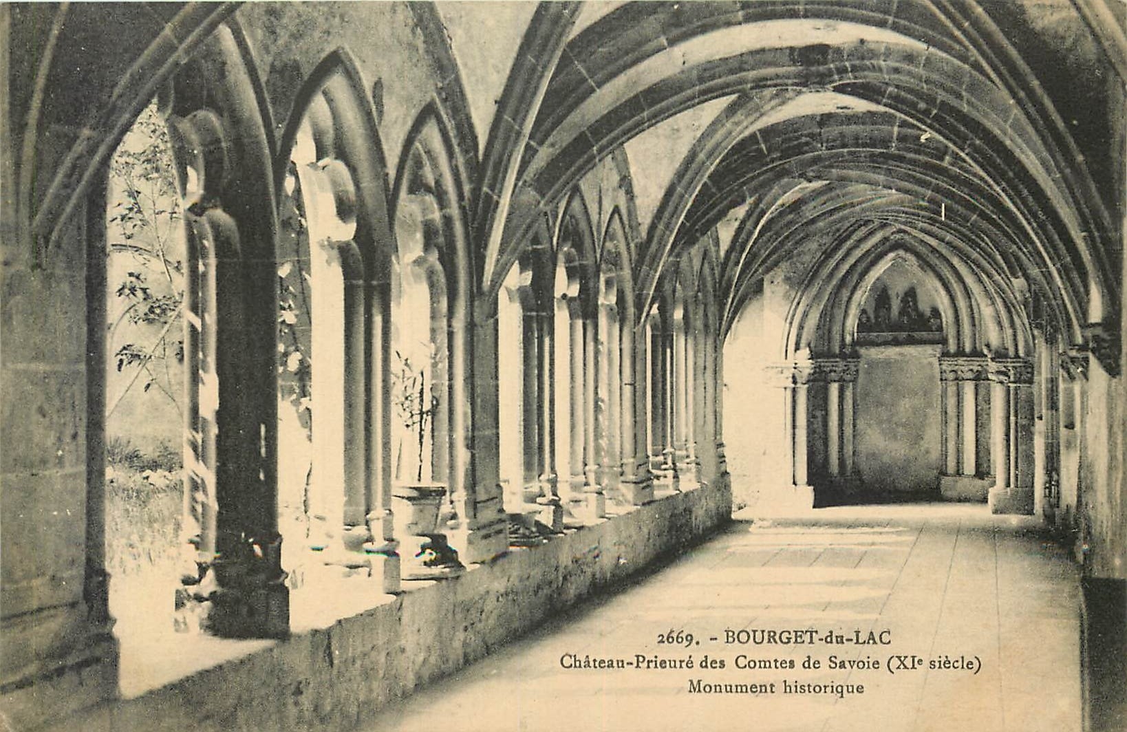 CPA Bourget du Lac Chateau Prieure des Comtes de Savoie XI siecle monument historique 