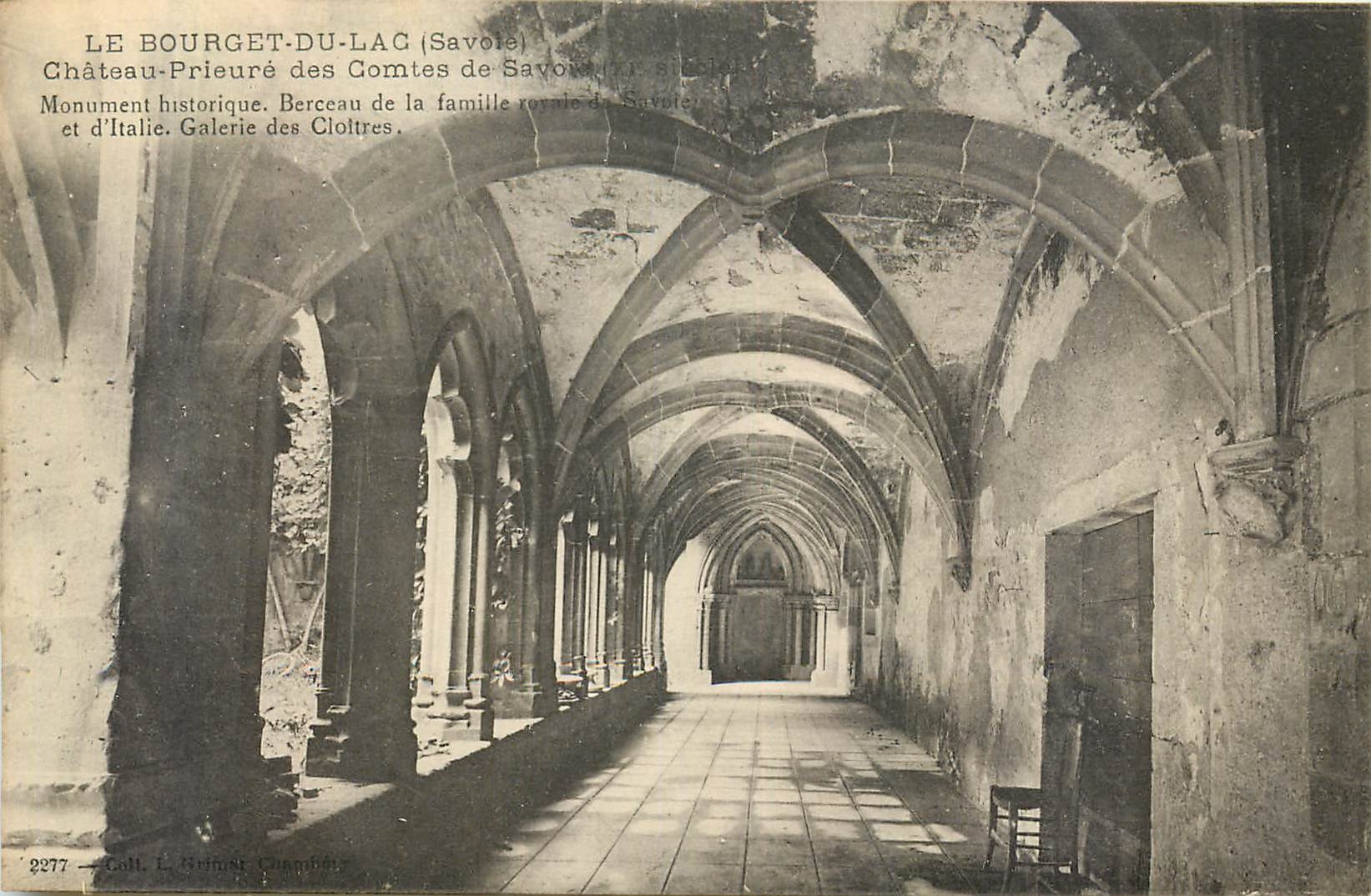 CPA Le Bourget du Lac Savoie Chateau Prieure des Comtes de Savoie monument historique 