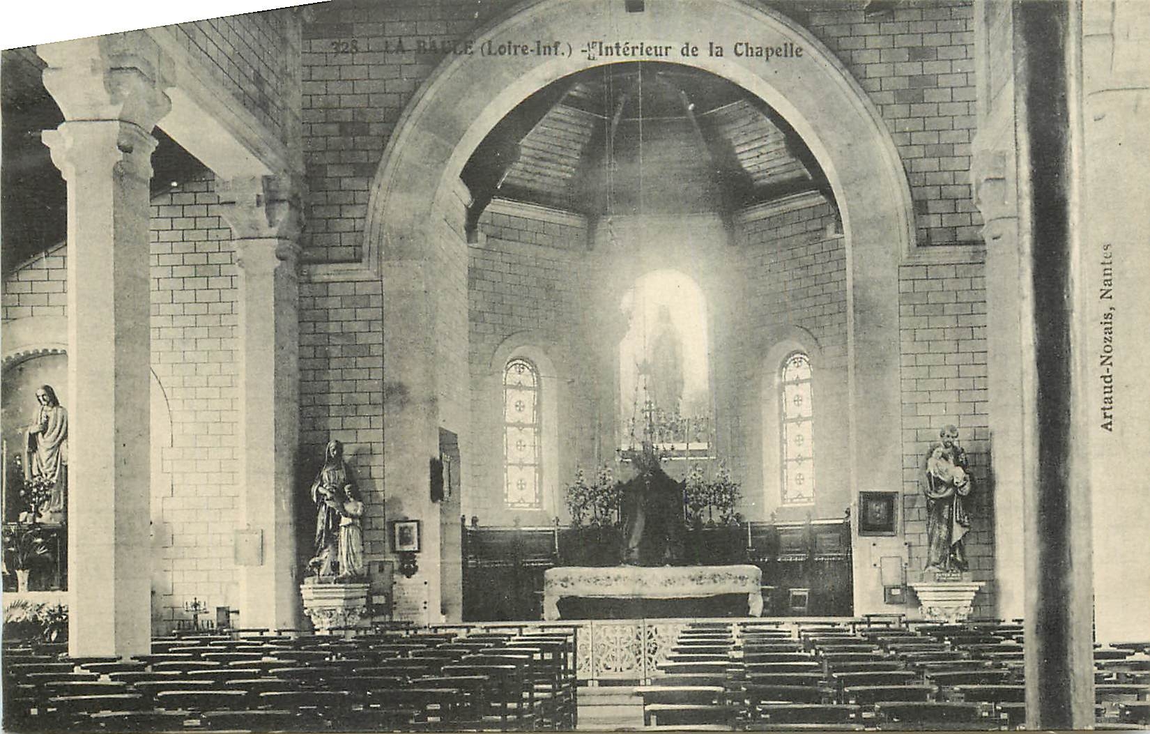 CPA La Baule Loire Inf interieur de la Chapelle 