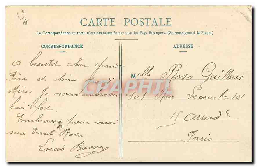 Dreux - Chapelle Saint-Louis - Tombeau de la Princesse Marie d'Orléans — Fluchard, édit. n°29 — Reverso