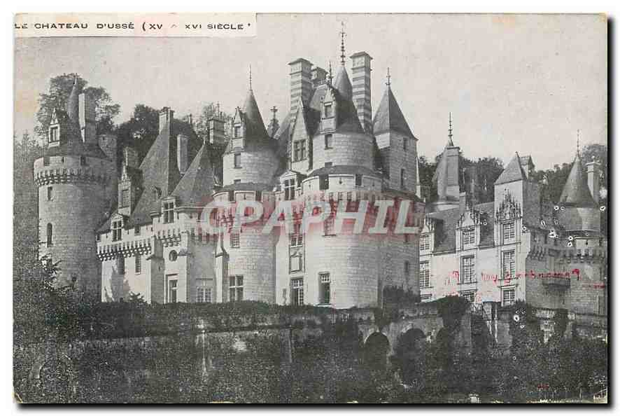 CPA Le Chateau d'Usse 