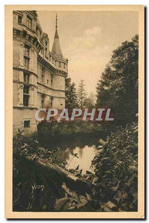 CPA La Douce France Chateaux de la Loire Chateau d'Azay le Rideau 