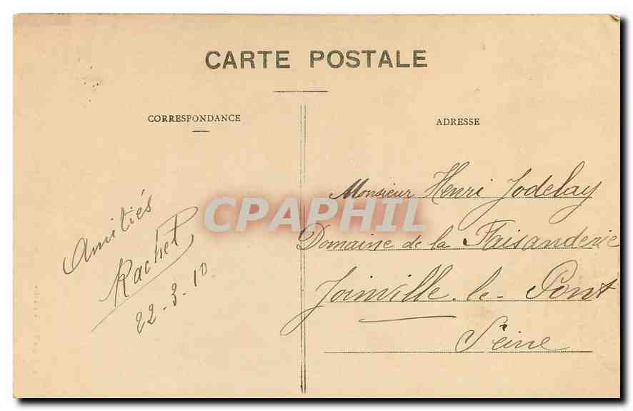 CPA Chateau de Sully sur Loire les tours restaurees  — Rückseite