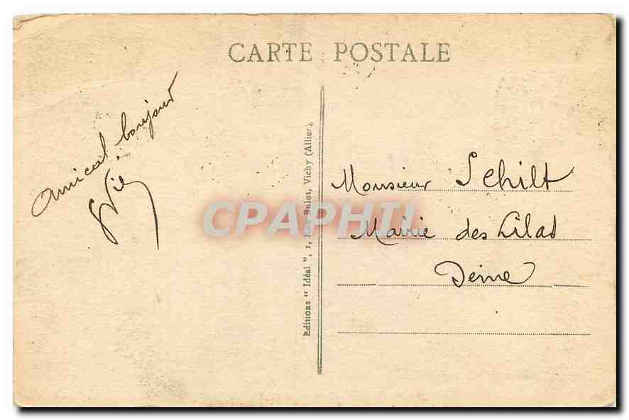 CPA L'Auvergne pittoresque Royat les bains cascade de la — Reverso