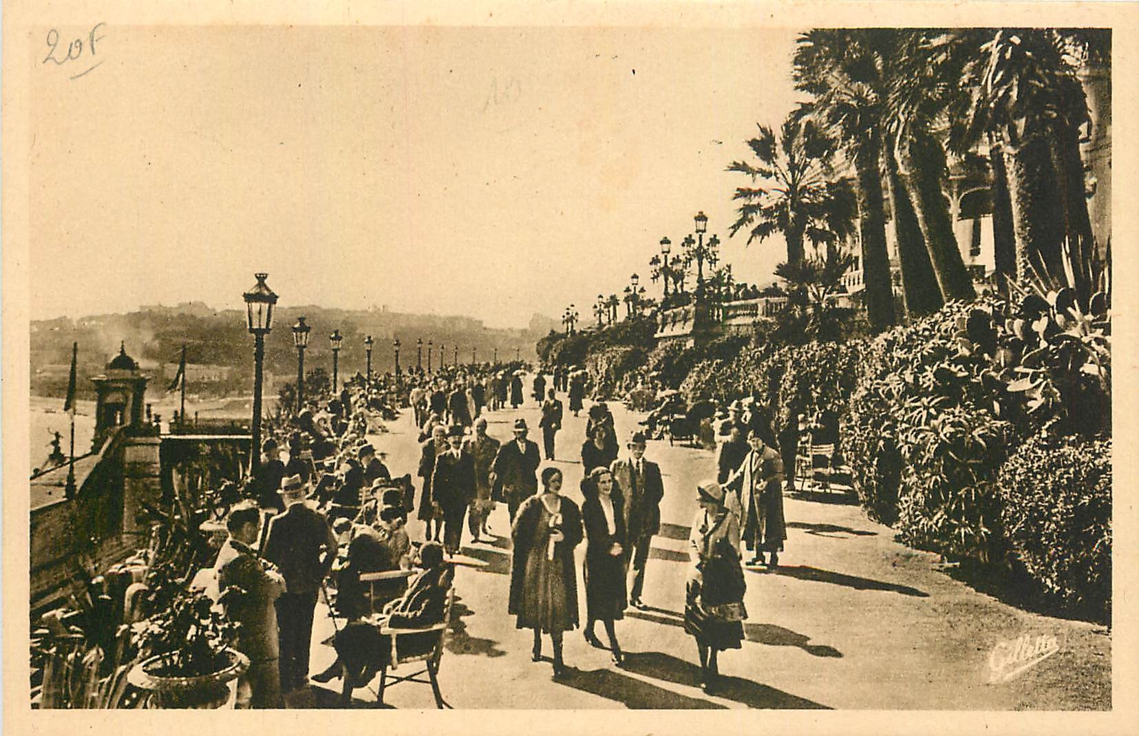 Monte-Carlo — The Terraces and the Rock — L. Gilletta