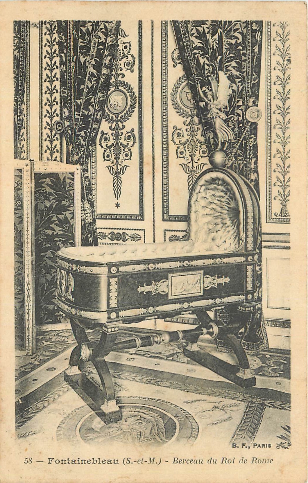 Fontainebleau (S.-et-M.) — Wiege des Königs von Rom — B.F., Paris