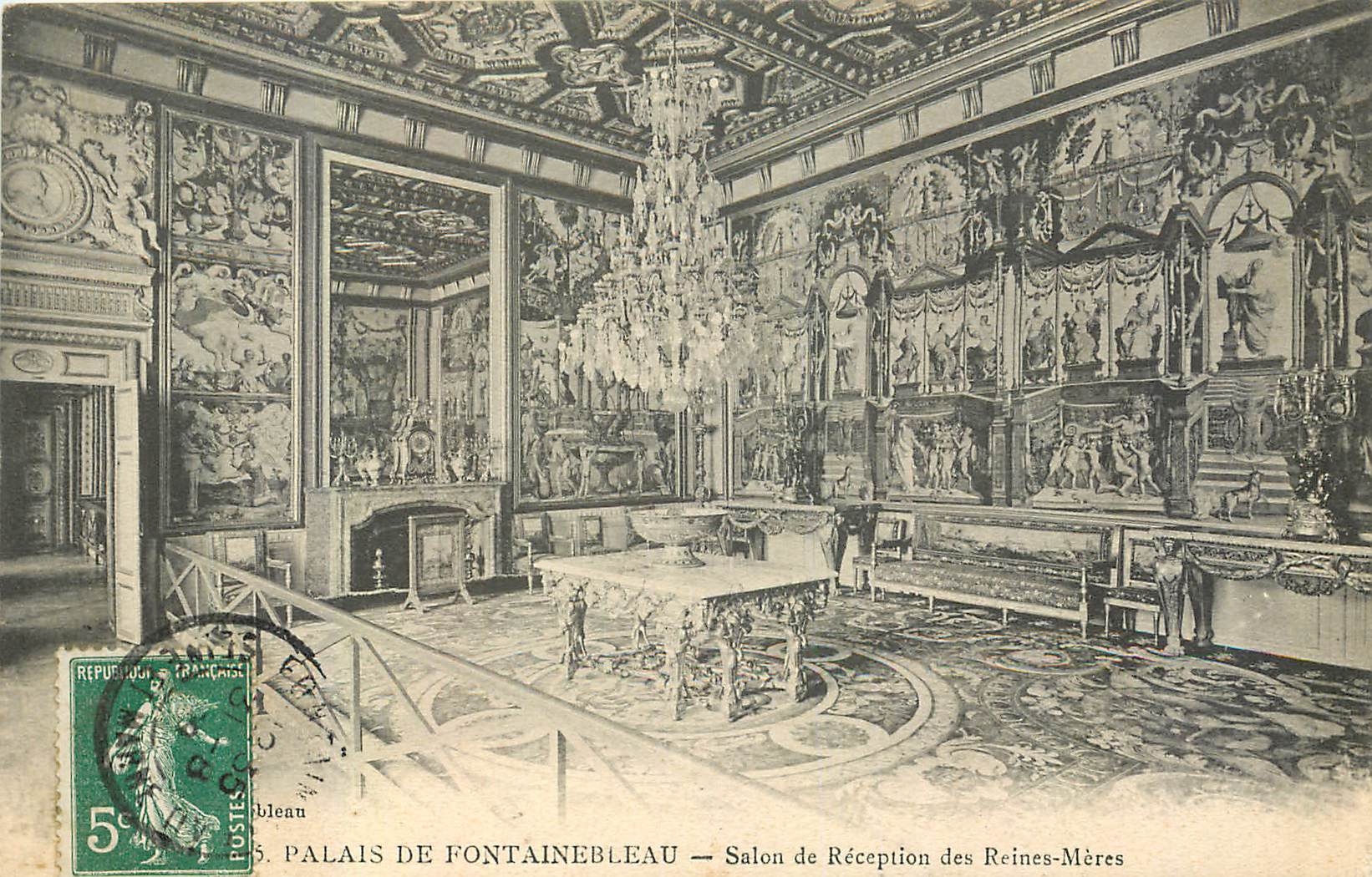 Palais de Fontainebleau — Salon de Réception des Reines-Mères