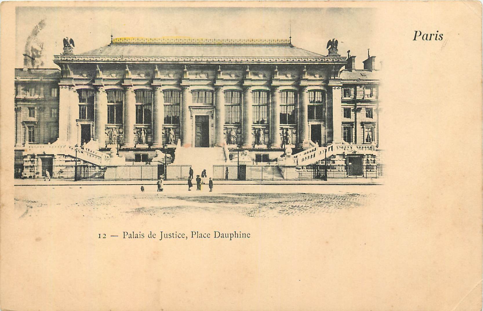 CPA Paris Palais de Justice Place Dauphine 