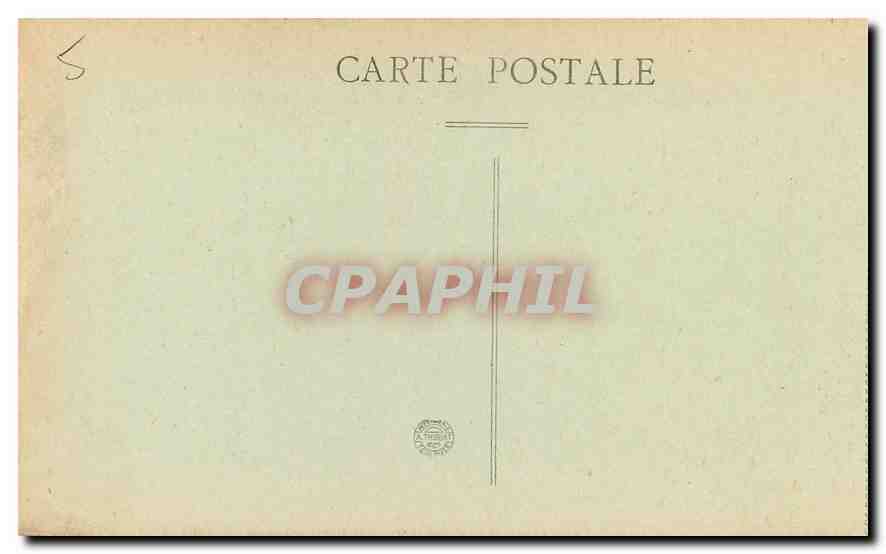 CPA Cannes les iles Ste Marguerite et St Honorat vues de la Croix des Gardes  — Rückseite
