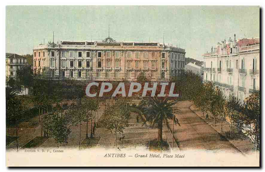 CPA Antibes grand hotel place Mace 