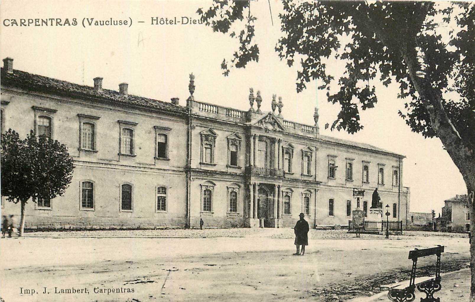 CPA Carpentras Vaucluse hotel Dieu 
