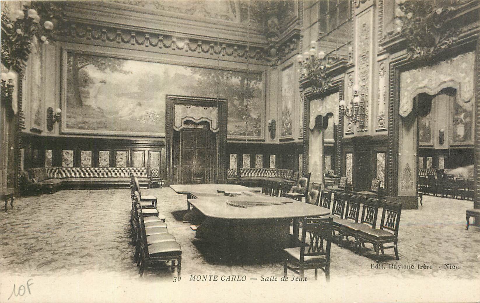 CPA Monte Carlo Salle de Jeux 