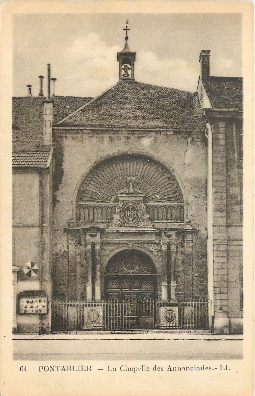 CPA Pontarlier La Chapelle des Auneniades 