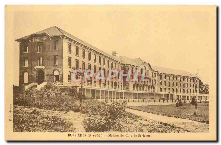 Bussières (S.-et-M) — Maison de Cure de Séricourt — Edit. Menguy