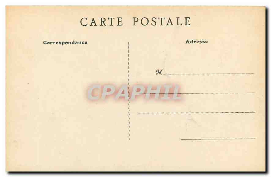 CPA Musee Galliera Vitrine de la Chambre Syndicate de la Passementerie  — Verso