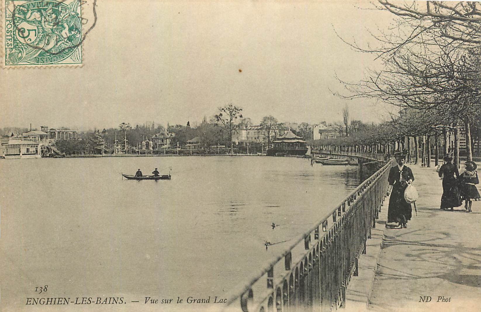 Enghien-les-Bains — Vue sur le Grand Lac — ND Phot, n°138