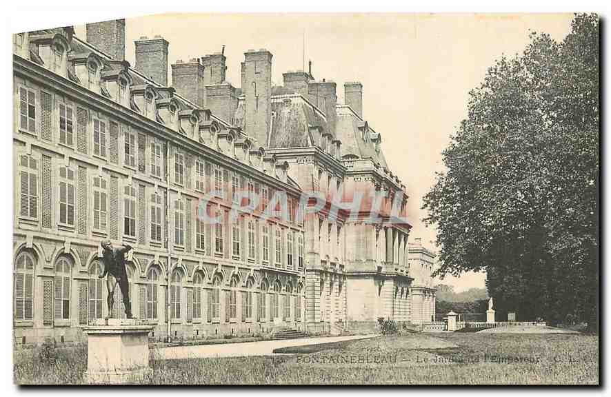 Fontainebleau — Le Jardin de l'Empereur — Graphphil