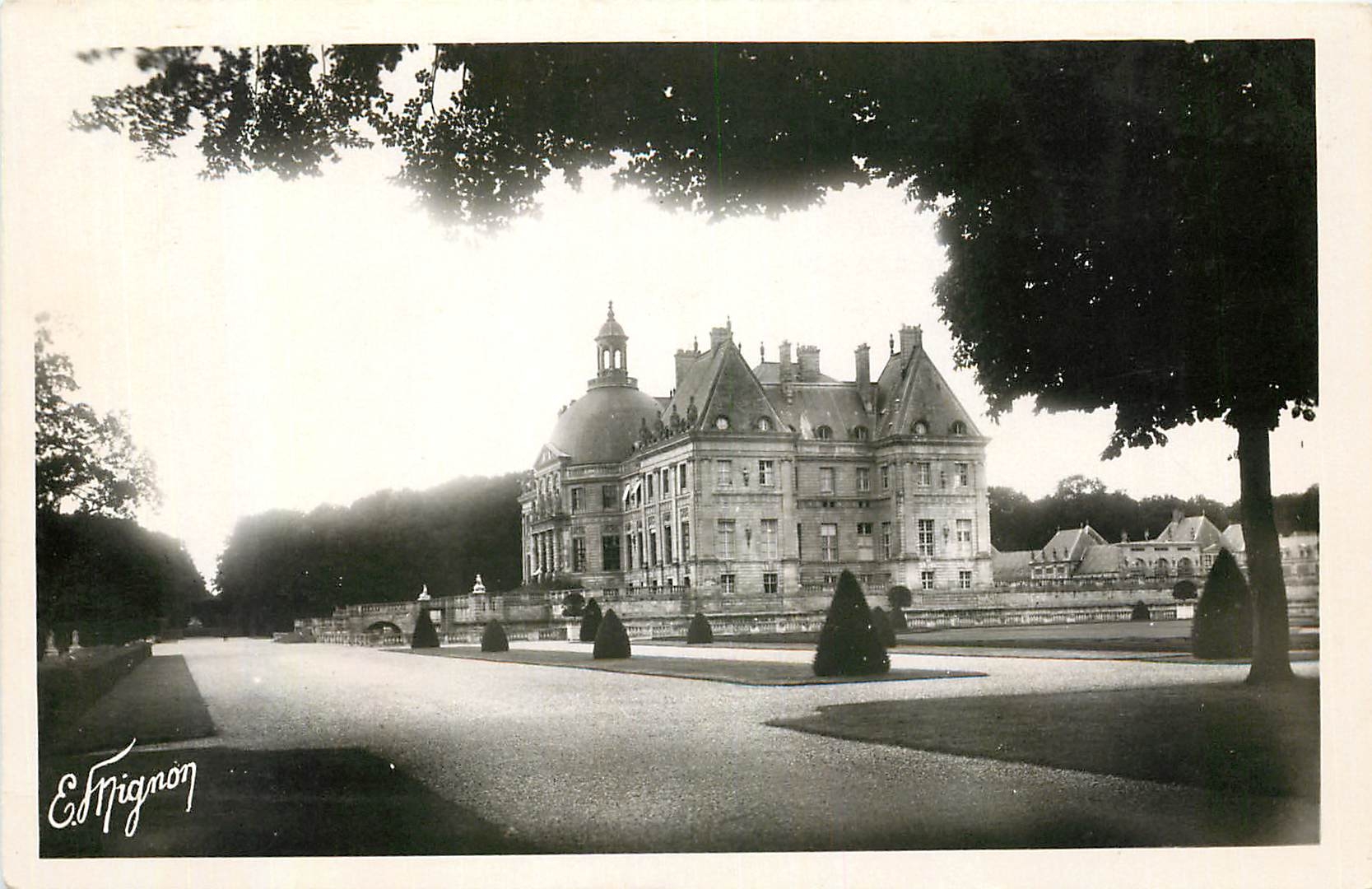 CPA Chateau de vaux le Vicompte Seine et Marne 