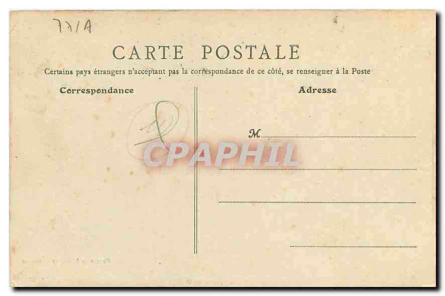 CPA Jouarre S et M La Crypte Sainte Ozanne Princesse  — Rückseite
