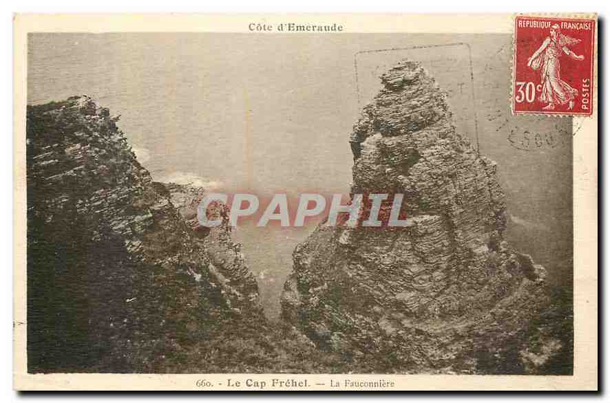 CPA Cote d'Emeraude Le Cap Frehel Le Fauconniere 
