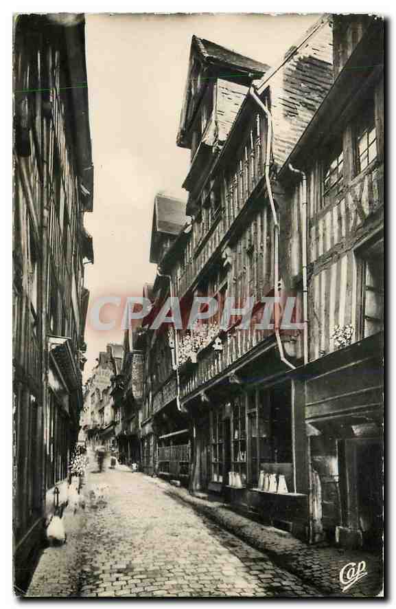 CPA Lisieux Rue aux Fevres 