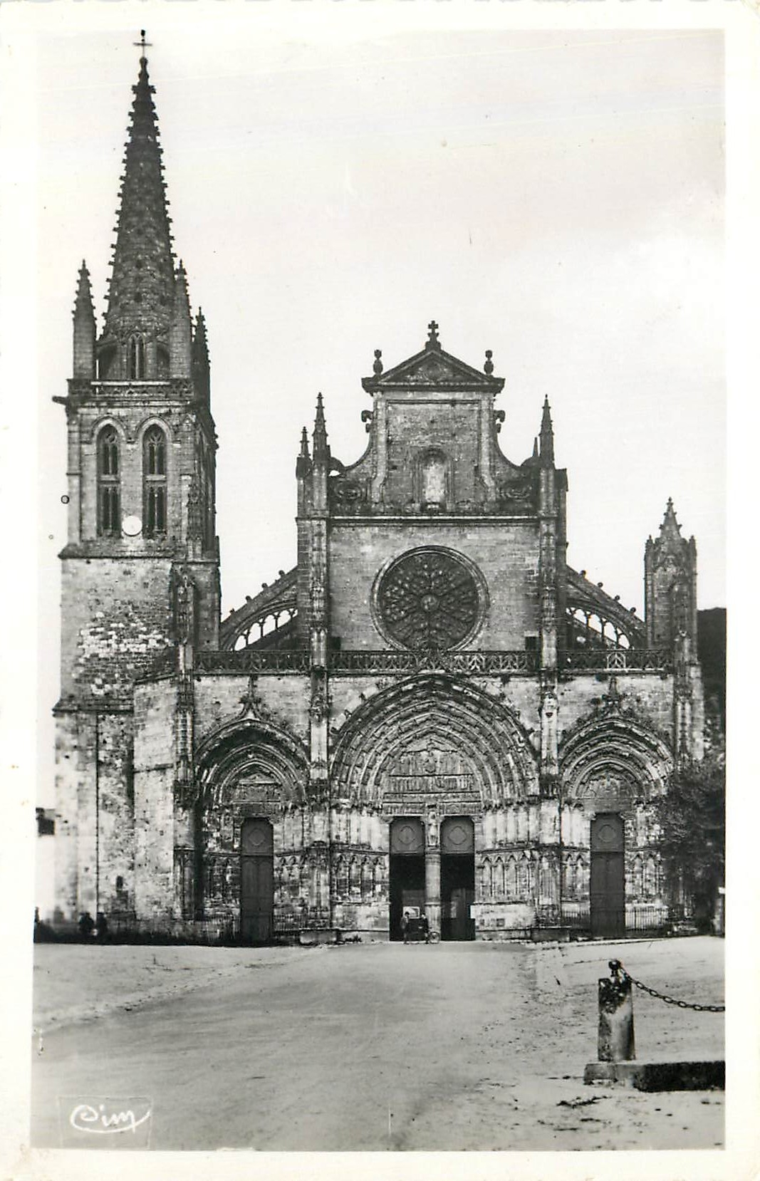CPA Bazas Gironde La Cathedrale 