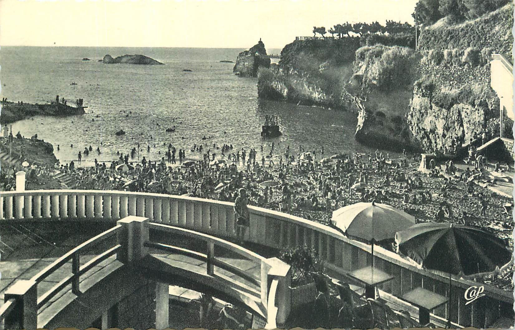Biarritz — Port-Vieux und Rocher de la Vierge — Cie des Arts