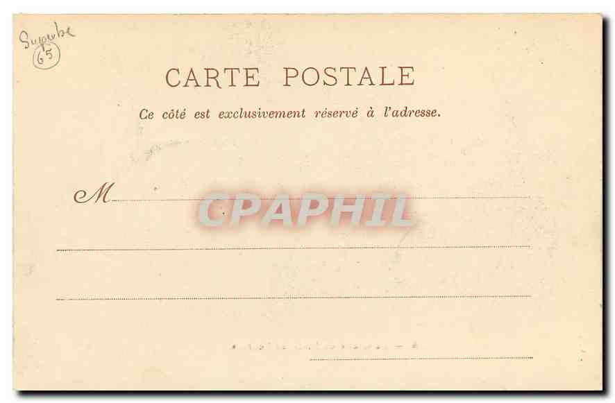CPA La Grotte de N D de Lourdes  — Verso