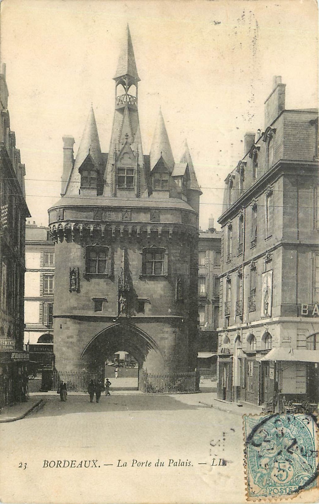 CPA Bordeaux La Porte du Palais 