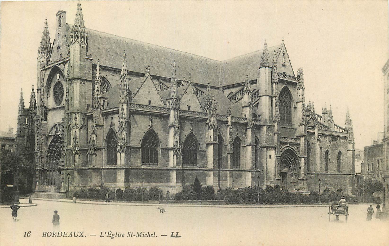 CPA Bordeaux L'Eglise St Michel 
