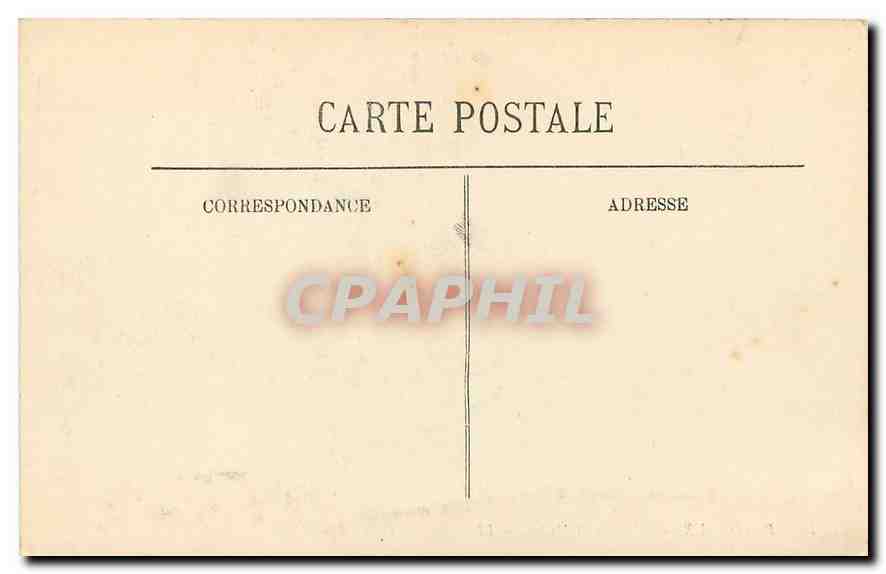CPA Bordeaux L'Eglise St Michel  — Verso