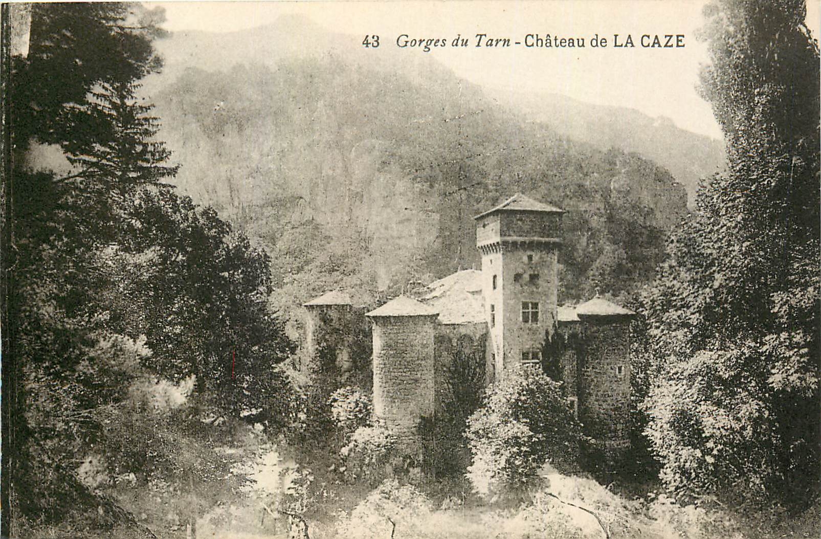 CPA Gorges du Tarn Chateau de La Caze 