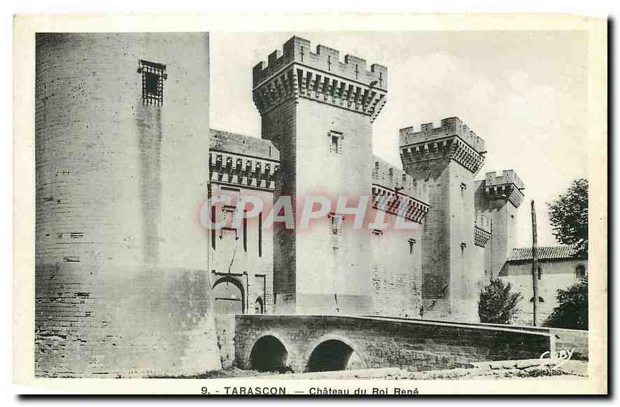 CPA Tarascon Chateau du Boi Rene 