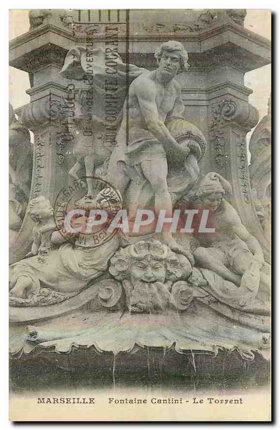 CPA Marseille Fontaine Cantini Le Torrent 