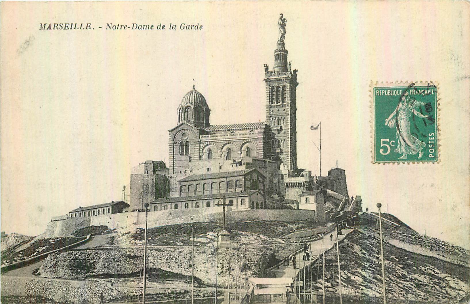 CPA Marseille Notre Dame de la Garde 