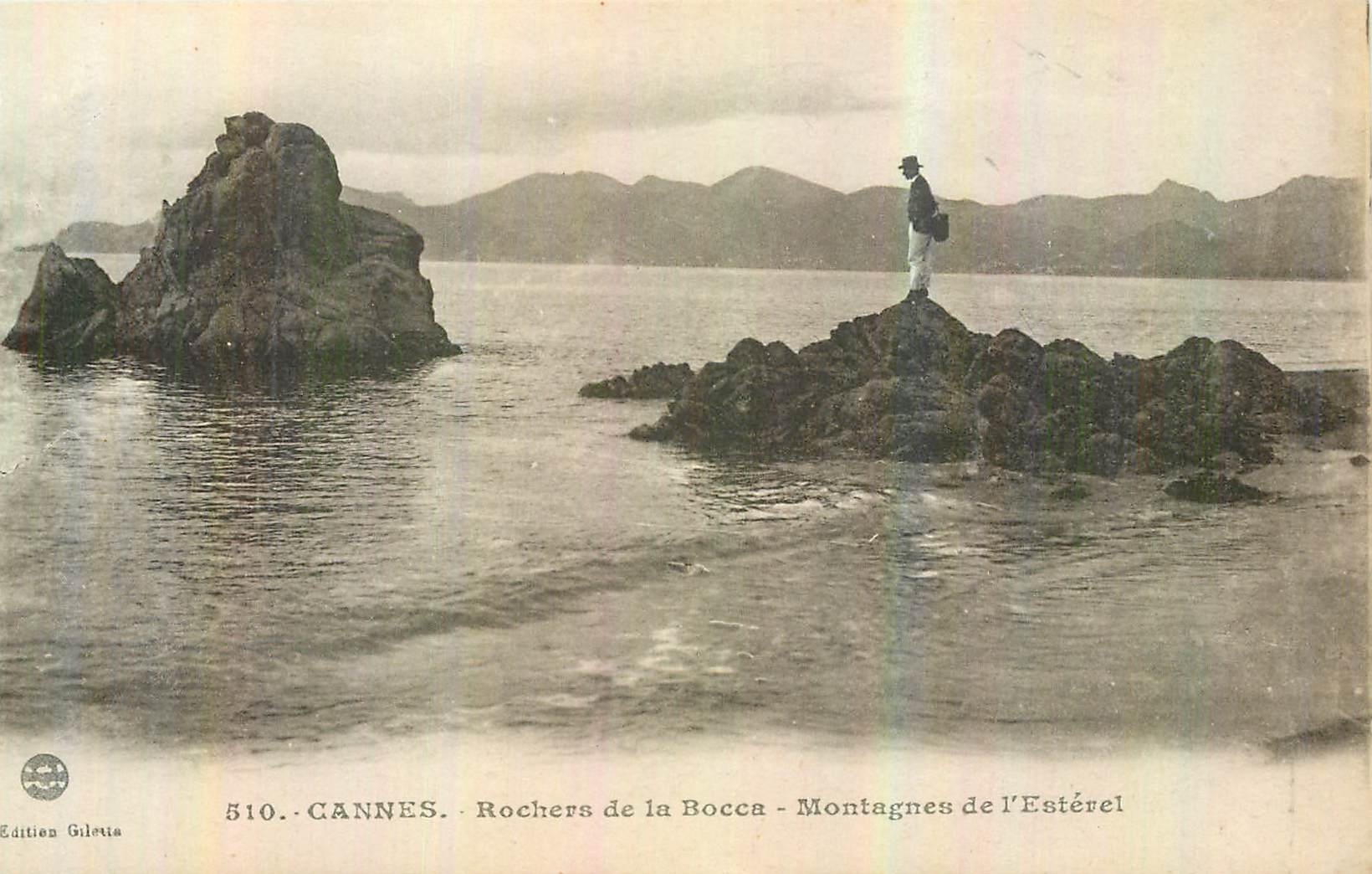 CPA Cannes Rochers de la Bocca Montagnes de l'Esterel 