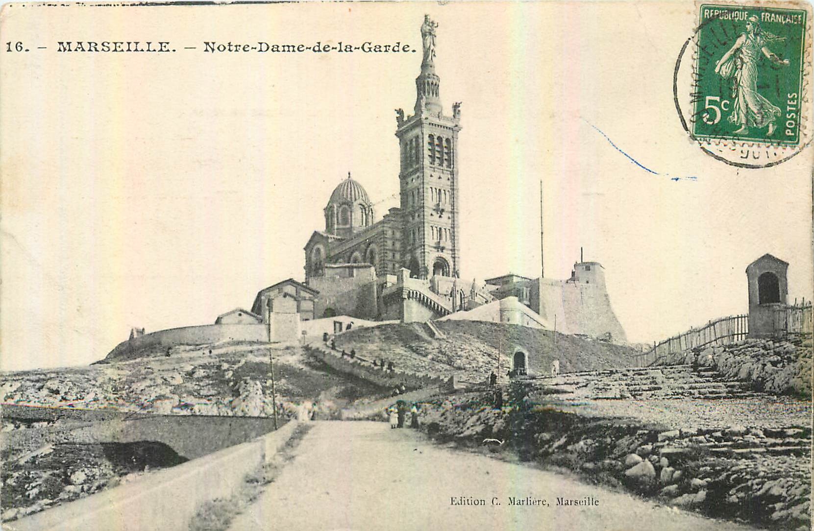 CPA Marseille Notre Dame de la Garde 