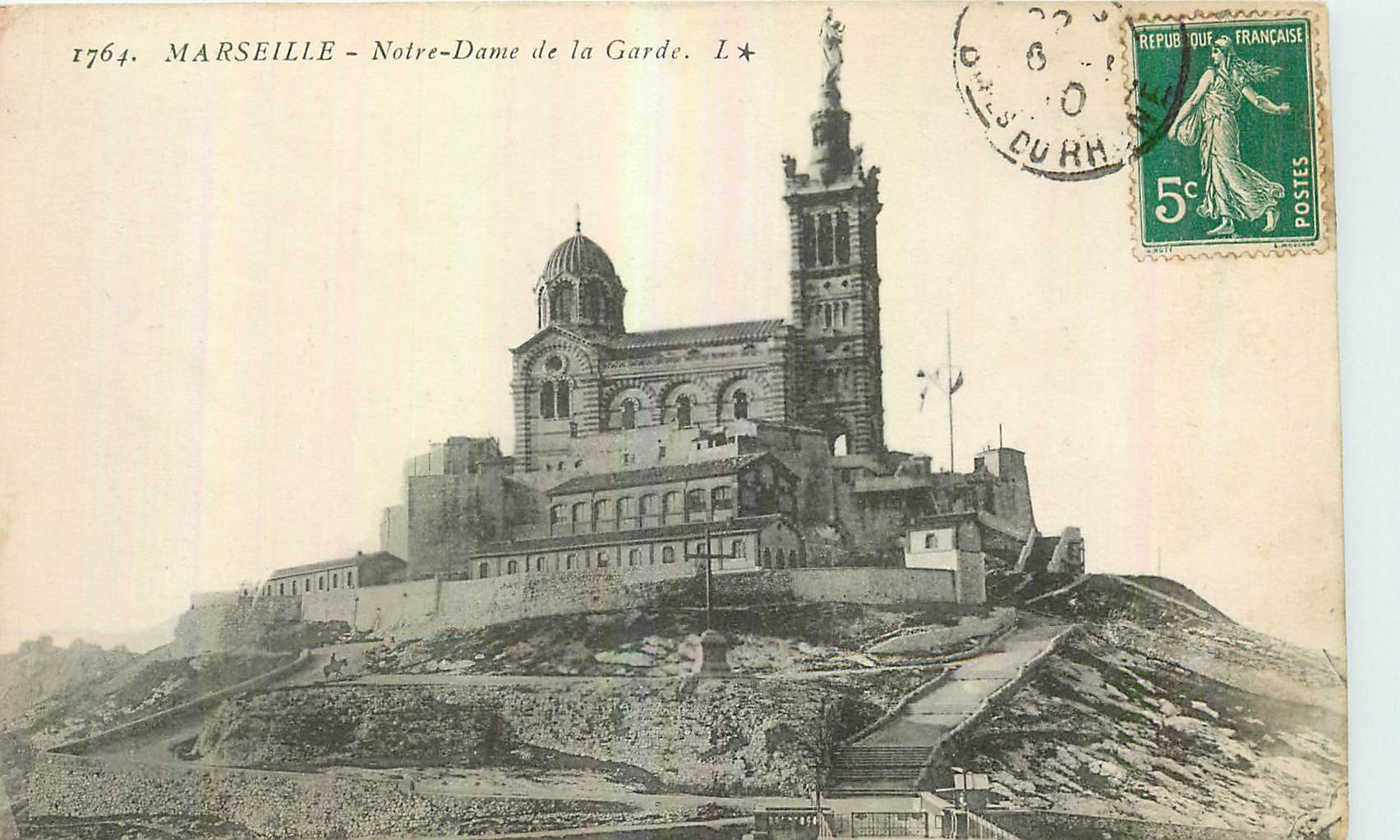 CPA Marseille Notre Dame de la Garde 
