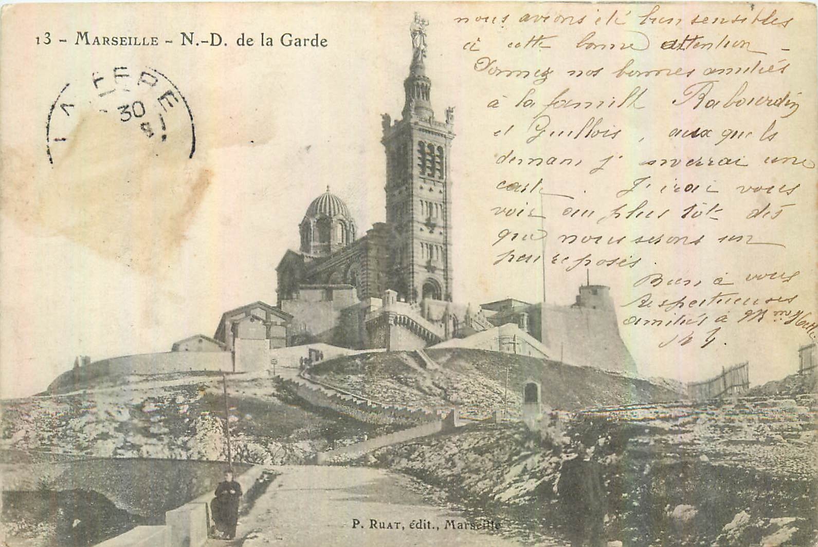 CPA Marseille N D de la Garde 