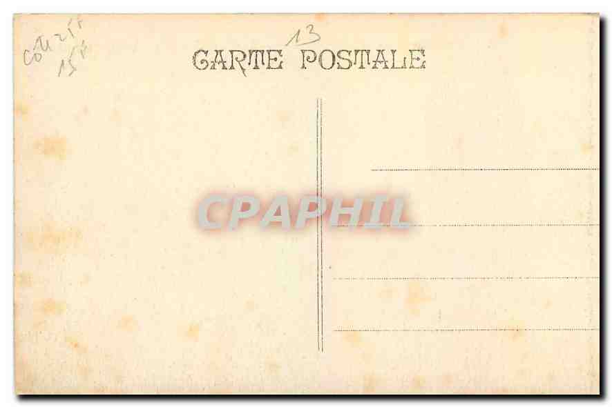 CPA Marseille Exposition Coloniale Grand Palais de l'Indo Chine Allee centrale  — Verso