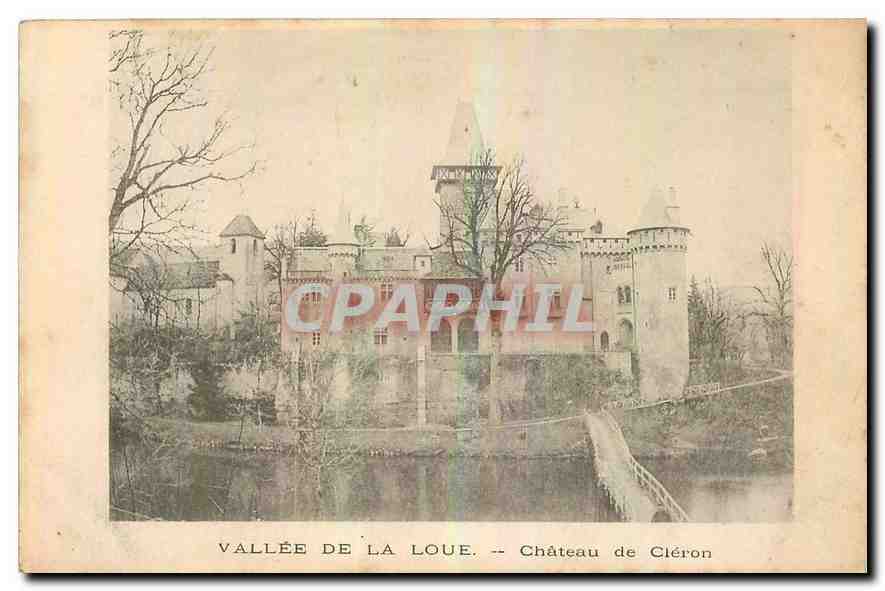 CPA Vallee de la Loue Chateau de Cleron 
