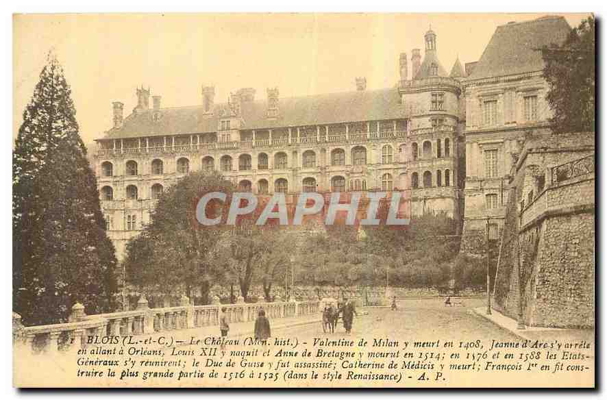 Blois (Loir-et-Cher) — Le Château (Mon. hist.) — A.P.