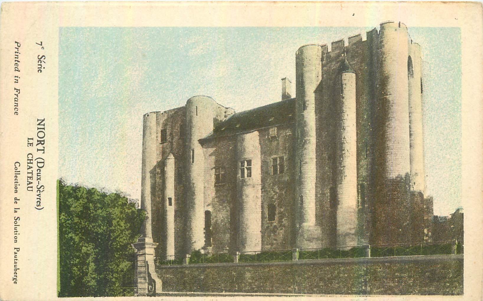 CPA Niort Deux Sevres Le Chateau 