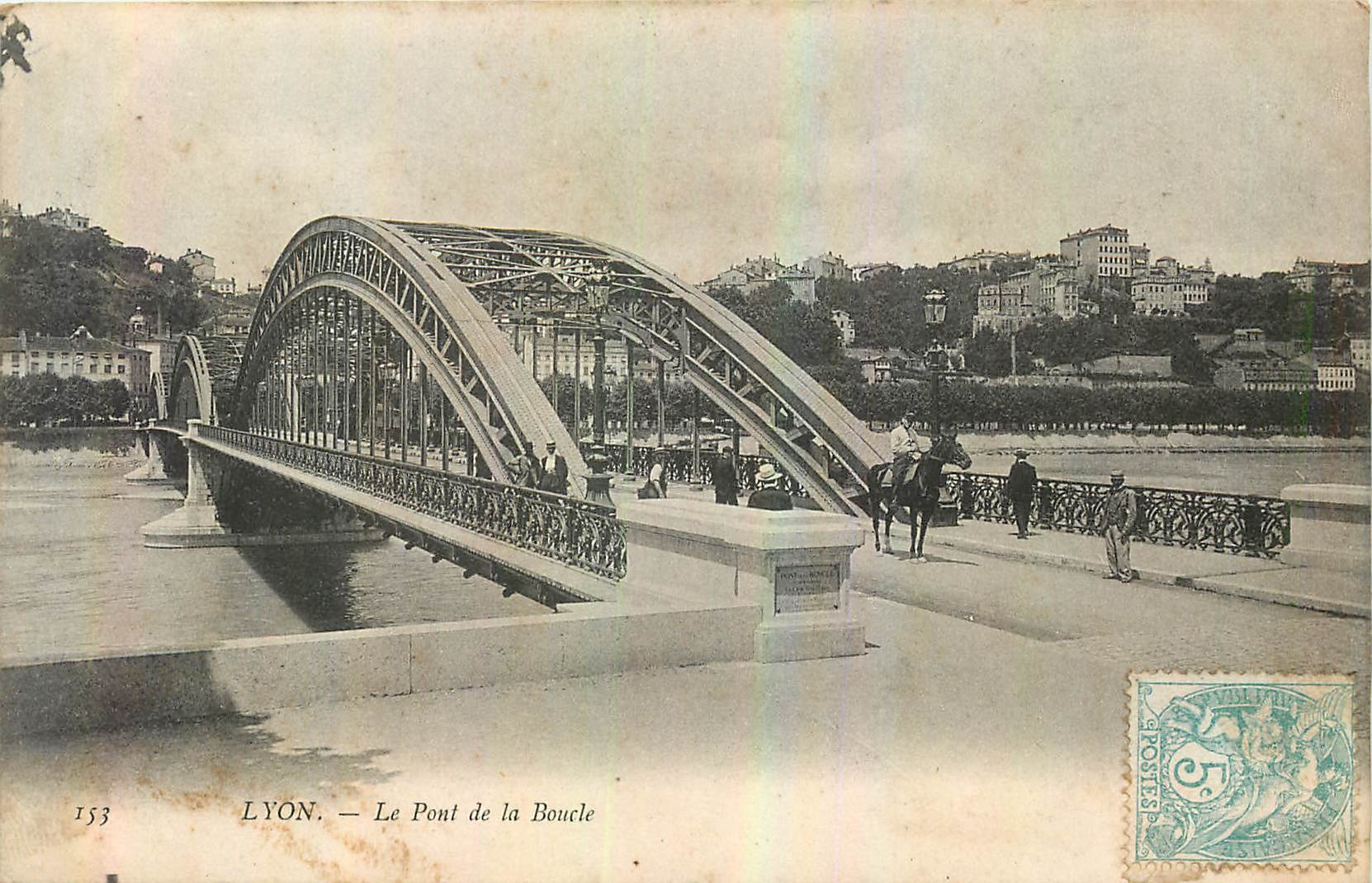CPA Lyon Le Pont de la Boucle 
