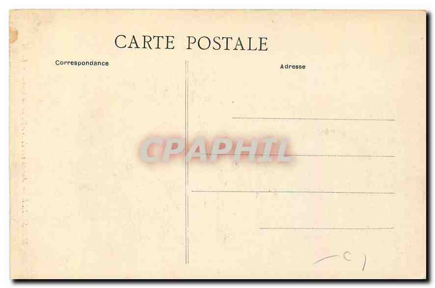 CPA Marseille Ascenseurs de N D de la Garde  — Rückseite