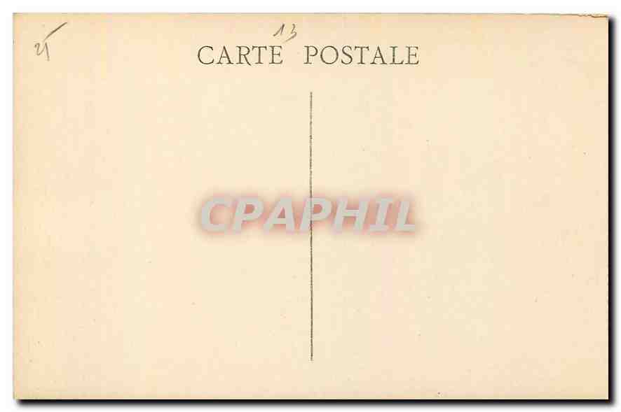 CPA Marseille Le Prado Automobile Velo Cycle — Rückseite