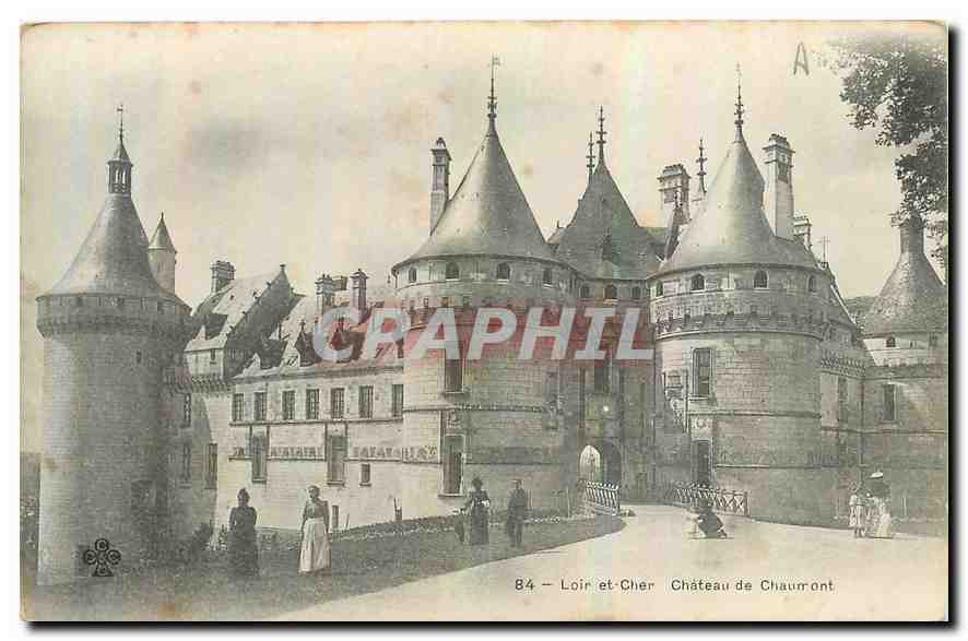 CPA Loir et Cher Chateau de Chaumont 