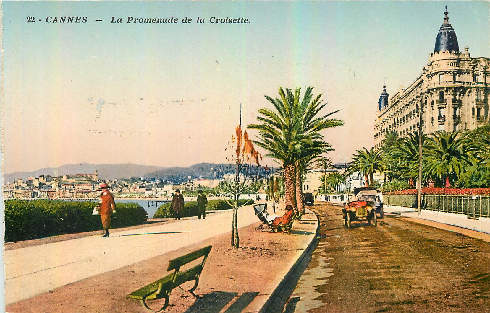CPA Cannes La Promenade de la Croisette 