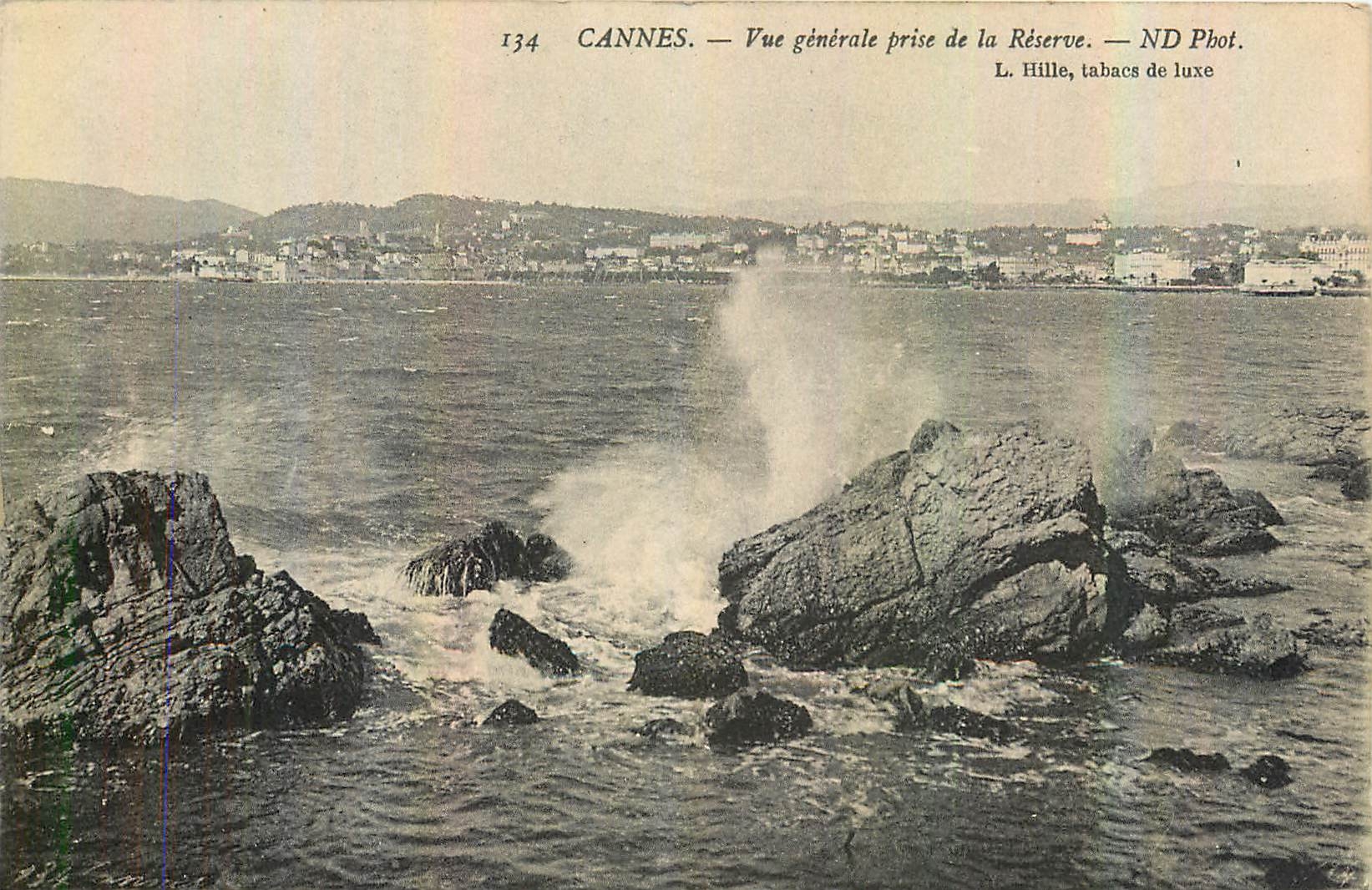 CPA Cannes Vue generale prise de la Reserve 